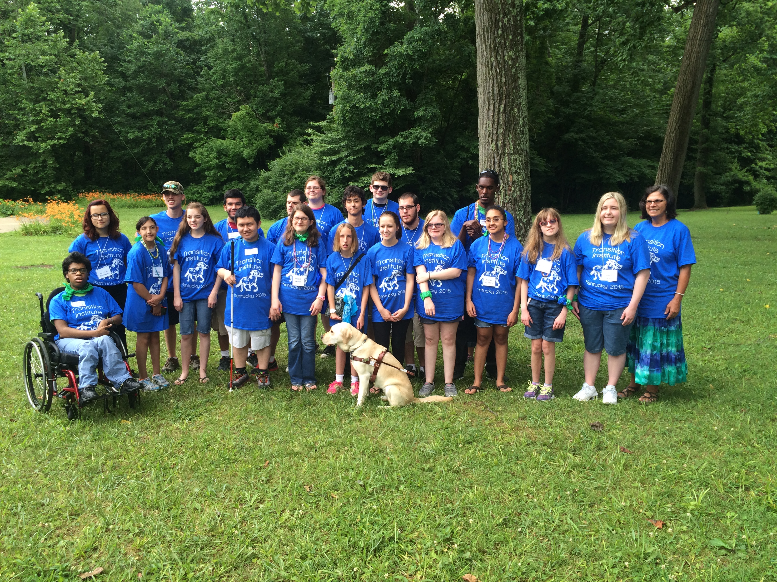 All Young Adults at Transition Institute 2015